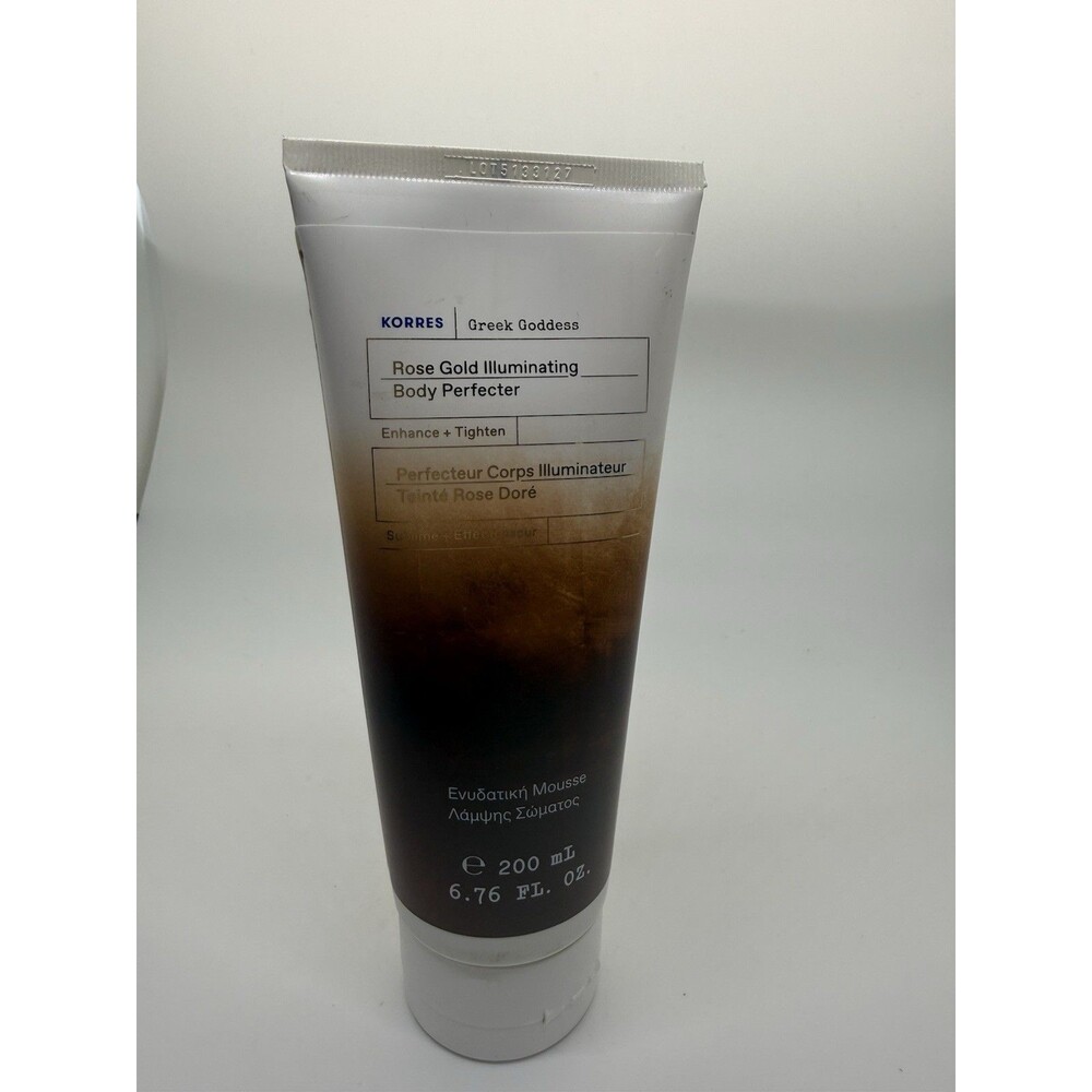 KORRES GREEK GODDESS ROSE GOLD ILLUMINATING BODY PERFECTER ENHANCE TIGHTEN SKIN